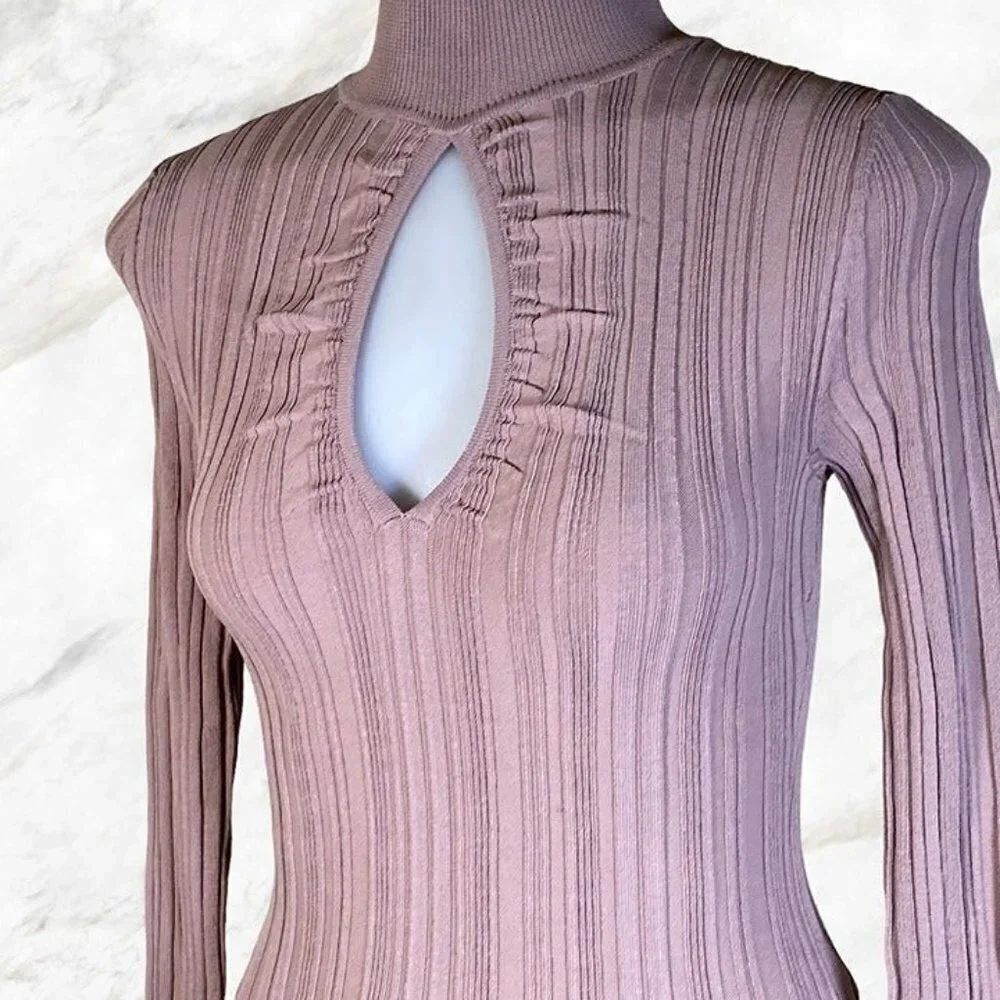 L'Academie Delphi Turtleneck - Ash